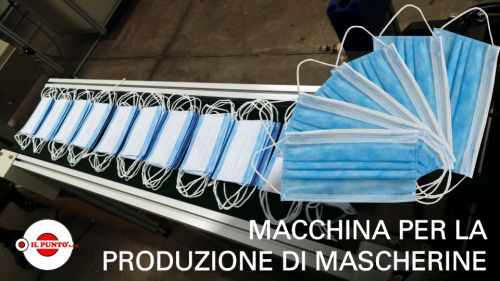 Macchina per la Produzione di Mascherine Monouso Macchina per la Produzione di Mascherine Monouso