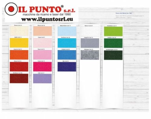 Panno Feltro Metal Argento Panno Feltro Metal Argento